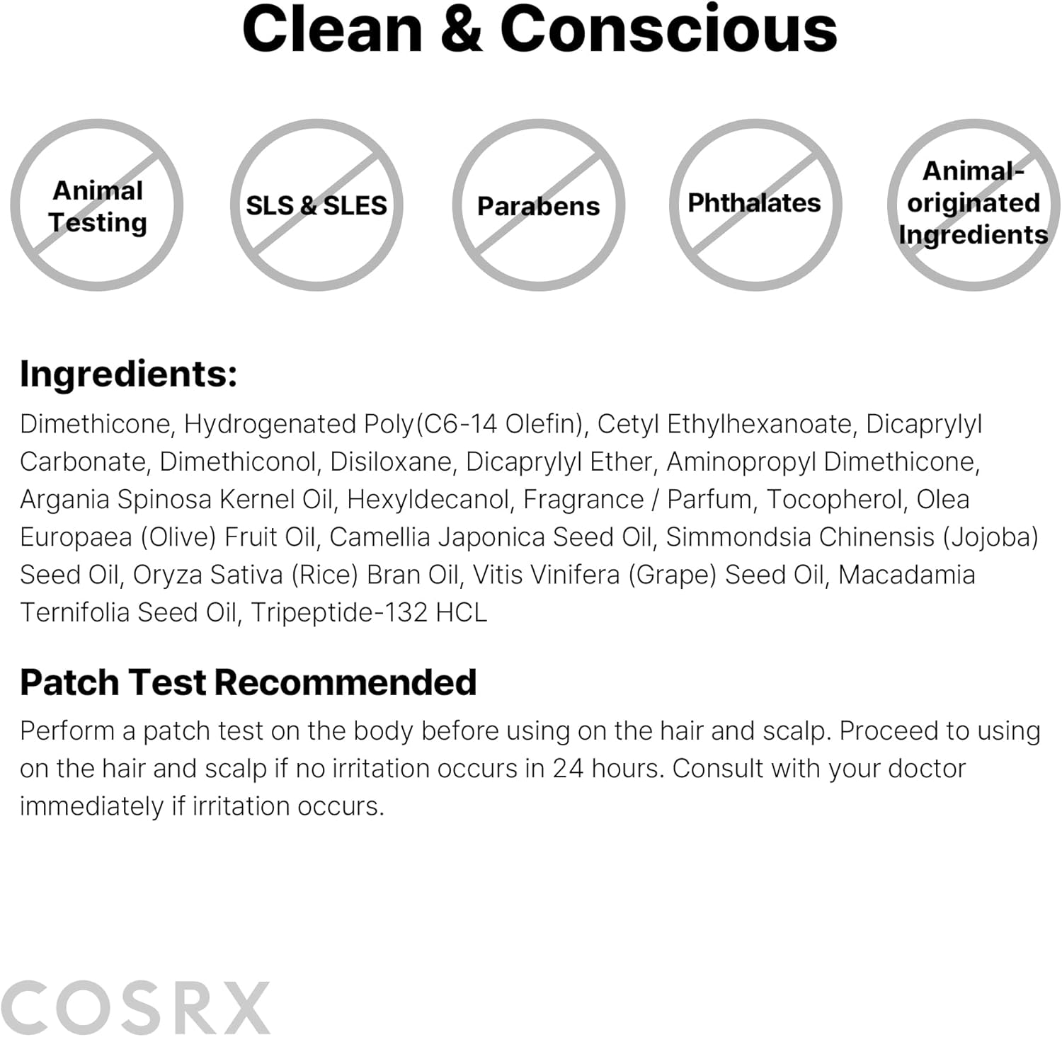 مصل زيت ربط الشعر COSRX PEPTIDE-132 Ultra Perfect